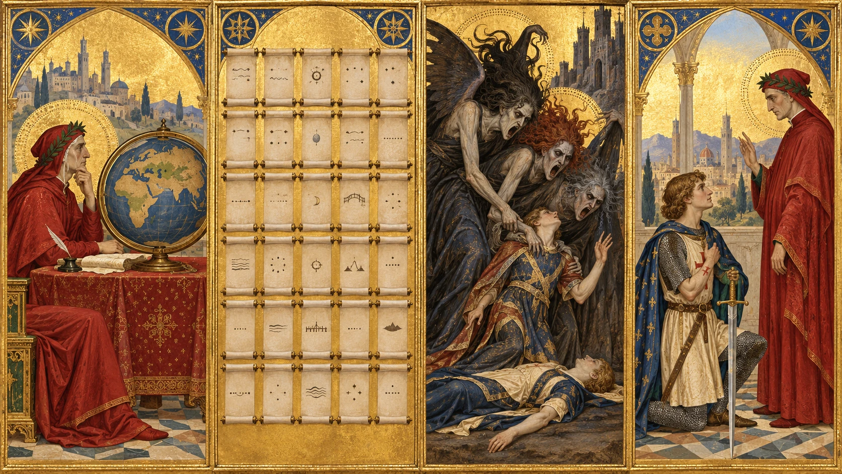 Dante y los treinta cantos