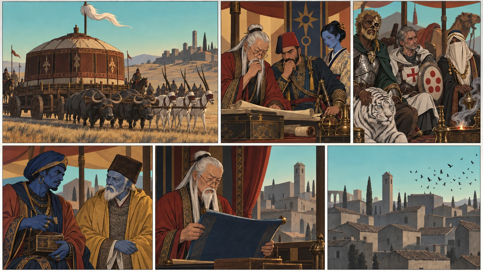 Los emisarios del Gran Khan